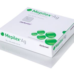 Mepilex AG 4"x4" - 1 Each