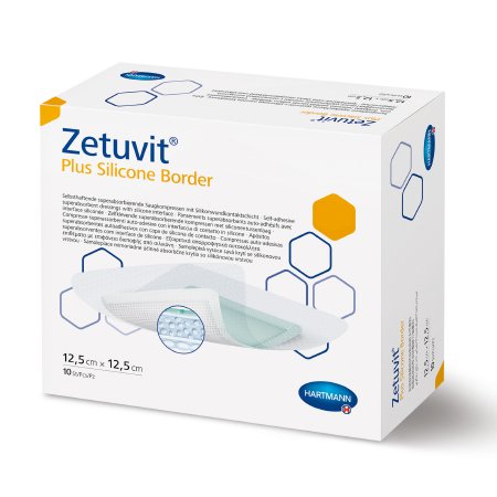 Zetuvit Plus Silicone Border - 1 Each